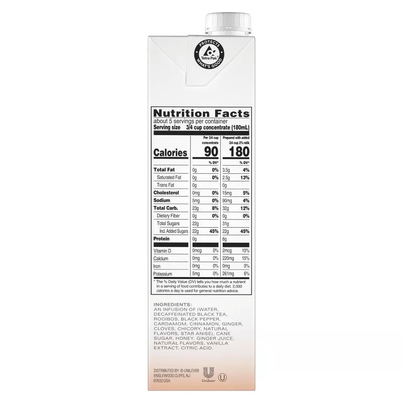 Tazo Decaf Chai Latte