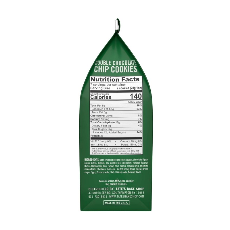 Tate's Cookies Oatmeal Raisin