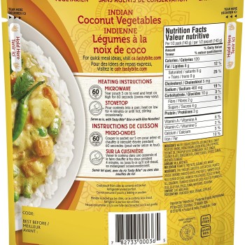 Tasty Bites Indian Coconut Vegetables