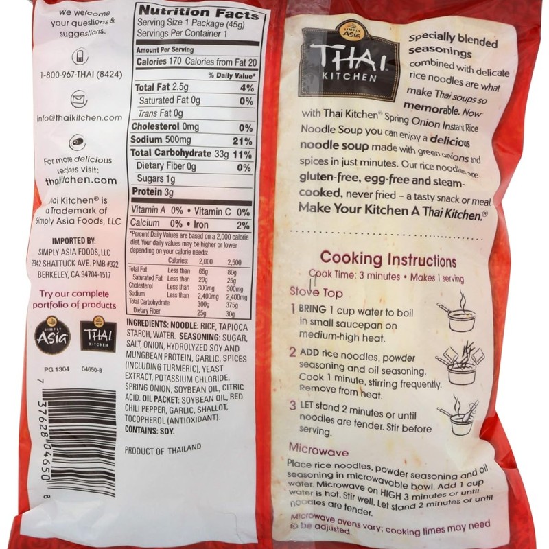 Thai Kitchen Spring Onion