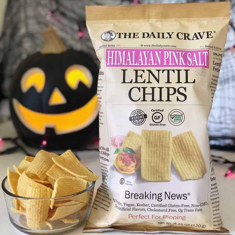 The Daily Crave Himalayan Salt Lentil Chips