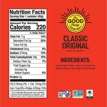The Good Crisp Original Potato Chips