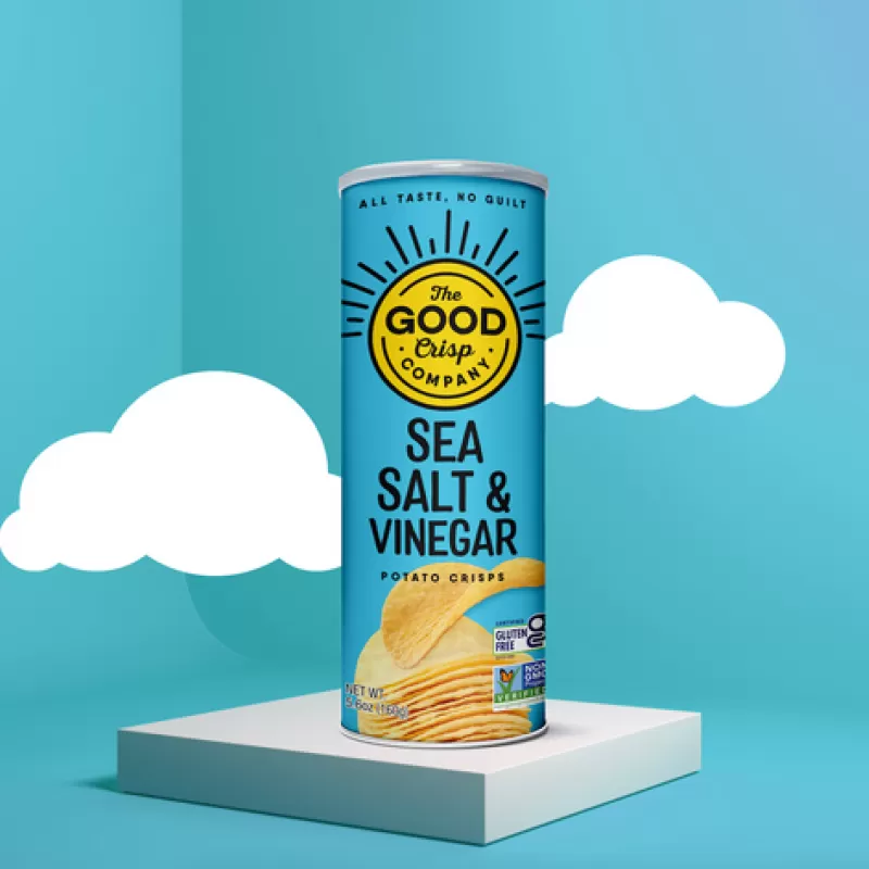 The Good Crisp Sea Salt & Vinegar Potato Crisps