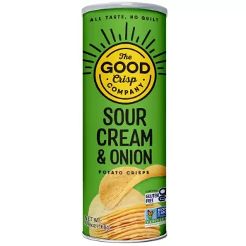 The Good Crisp Sour Cream & Onion Chips