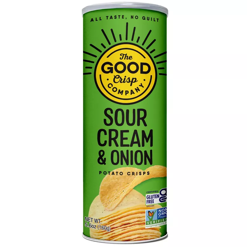 The Good Crisp Sour Cream & Onion Chips