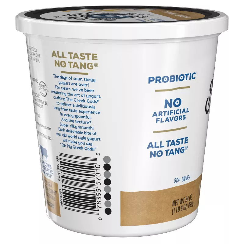 The Greek Gods Honey Vanilla Greek Yogurt