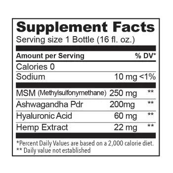 The Hemp Recover Organic Tea