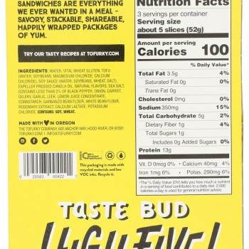 Tofurky Plant-Based Deli Slices (Peppered)