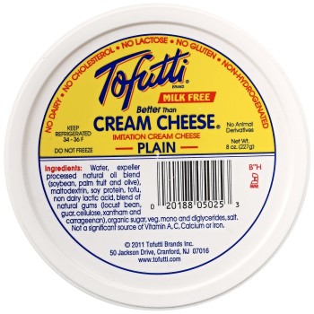 Tofutti Plain Better Than Cream Cheese