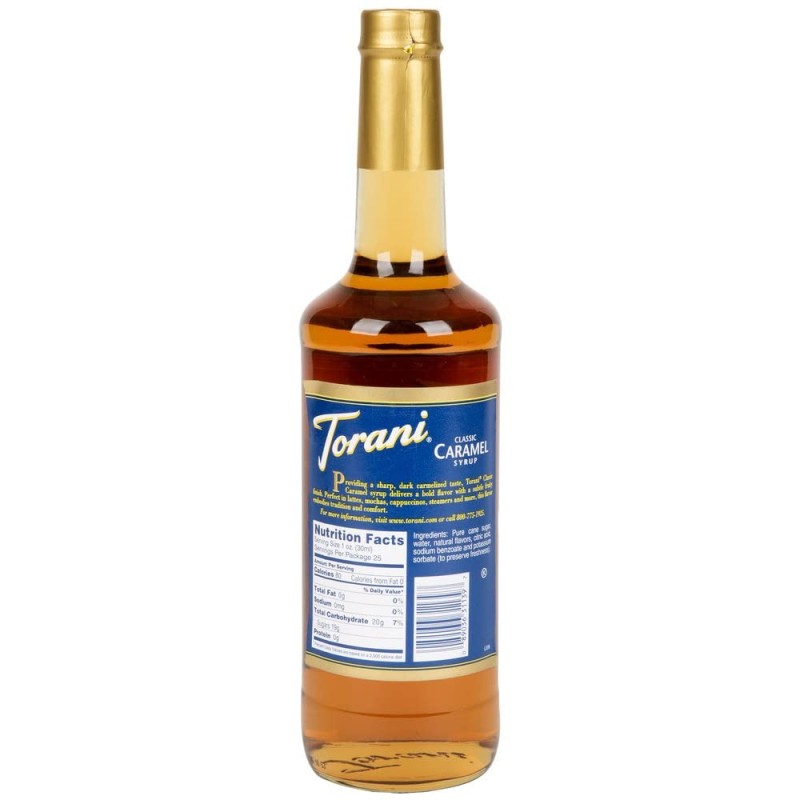 Torani Caramel Syrup 750 Ml