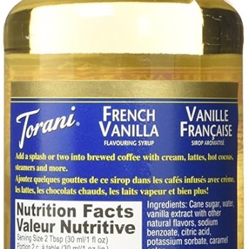 Torani Syrup French Vanilla