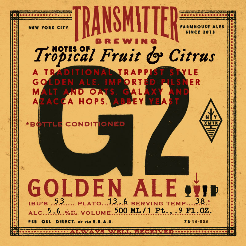 Transmitter Pale Ale G2