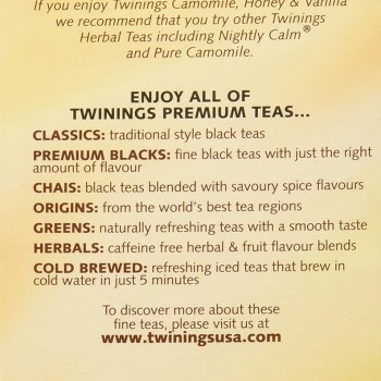 Twining Camomile Honey & Vanilla