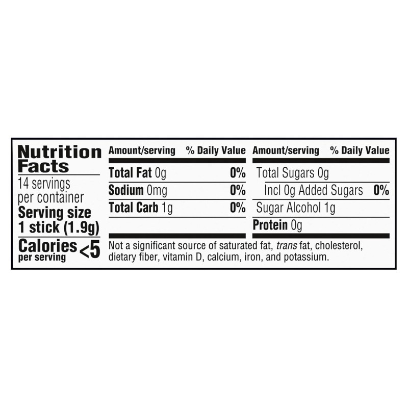 Trident Bubblegum Sugar Free Gum