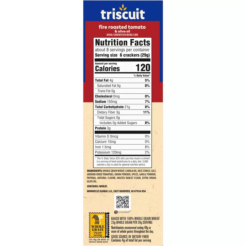 Triscuit Crackers Fire Roasted Tomato