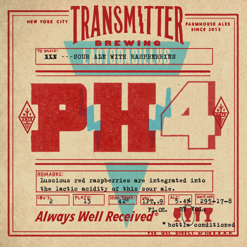 Transmitter Sour Ale With Raspberry PH4