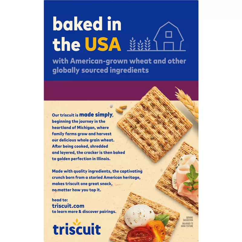 Triscuit Crackers Rosemary & Olive Oil