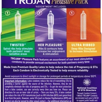 Trojan Pleasure Pack Condoms