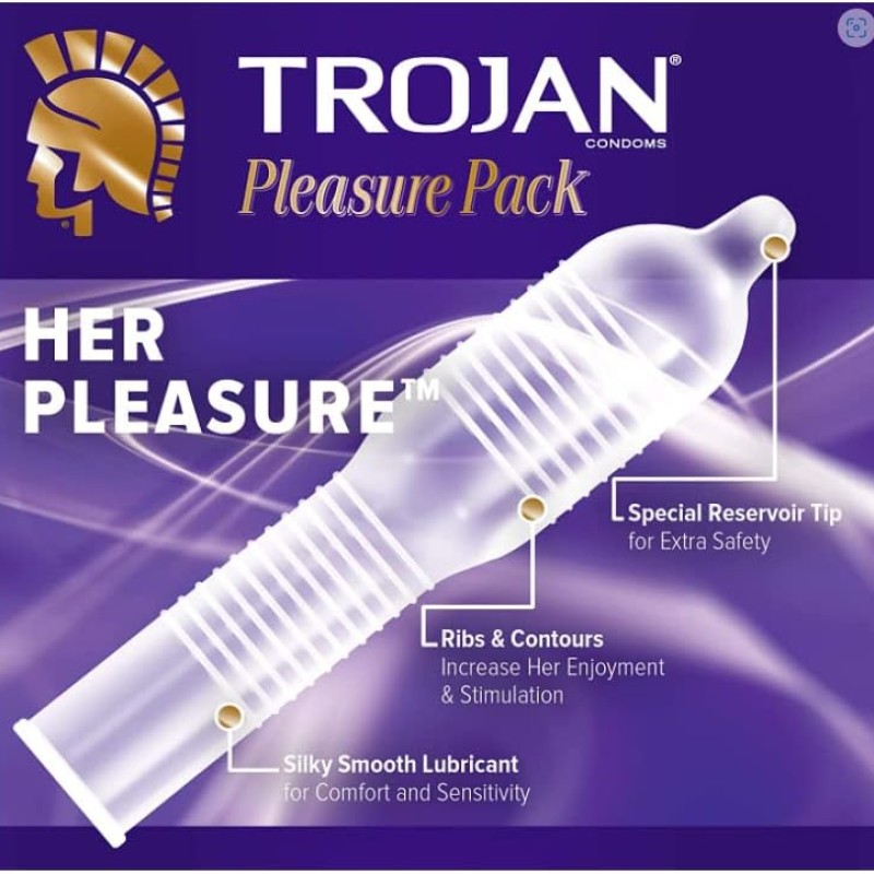 Trojan Pleasure Pack Condoms