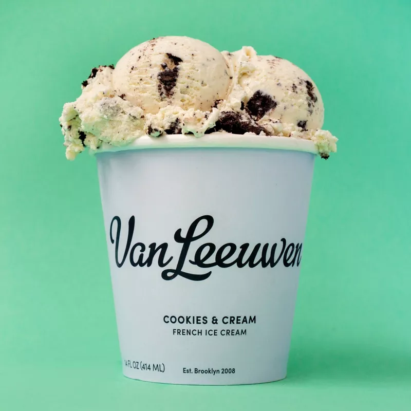 Van Leeuwen Cookies & Cream French Ice Cream