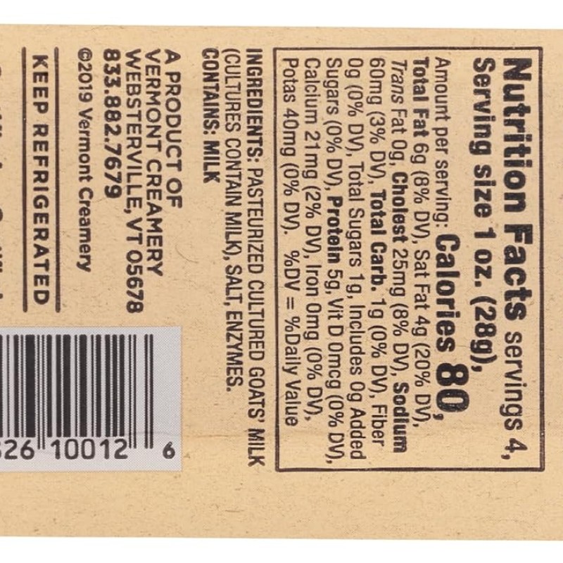 Vermont Creamery Goat Cheese