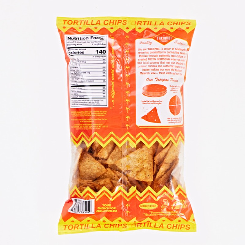 Vista Hermosa Totopos Spicy Red Corn