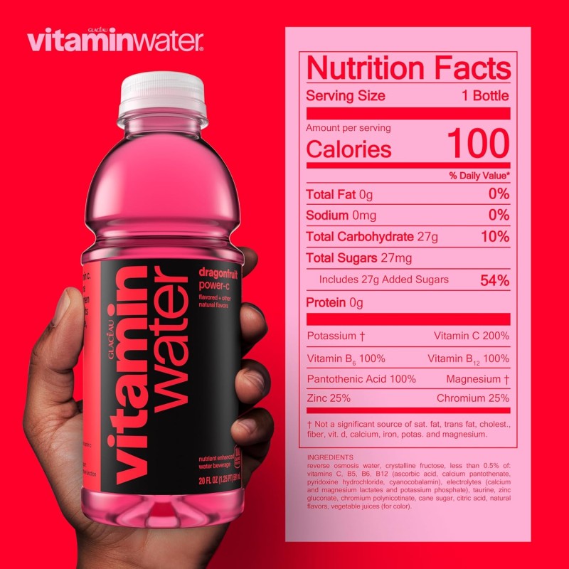 Vitamin Water Kiwi Strawberry