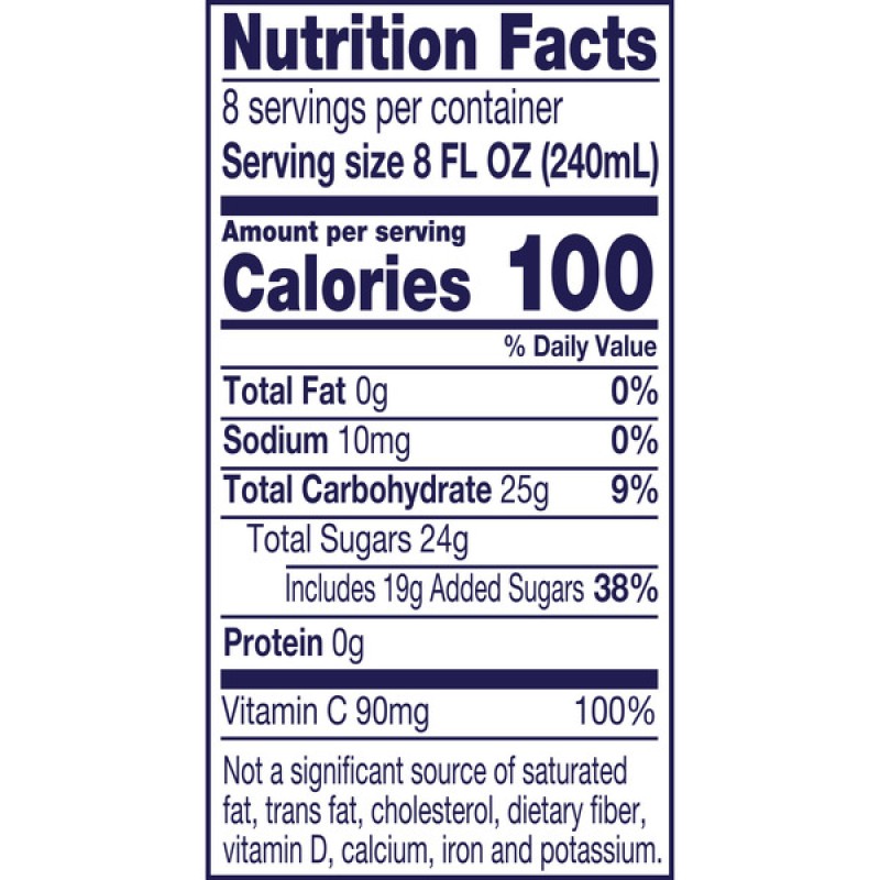 Welch's Juice Cocktail Orange Pineapple