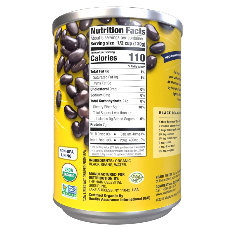 Westbrae Natural Organic Black Beans