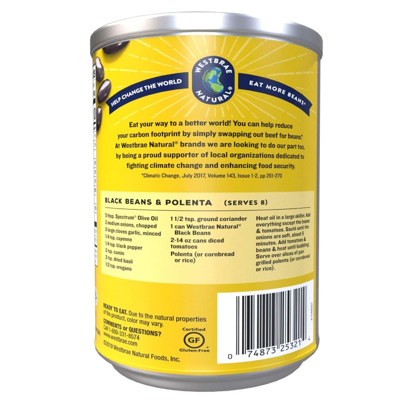 Westbrae Natural Organic Black Beans