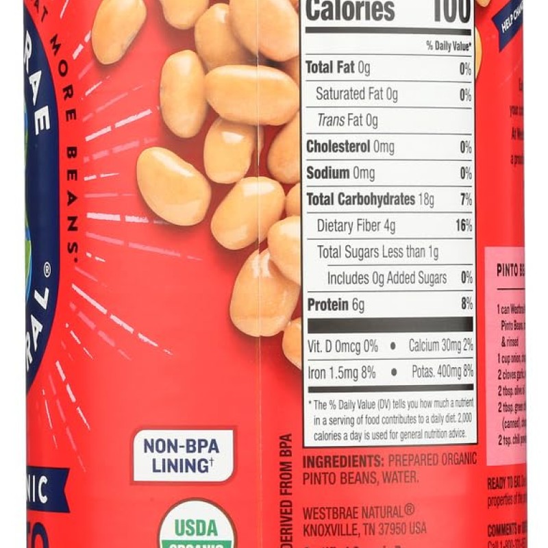 Westbrae Natural Organic Pinto Beans