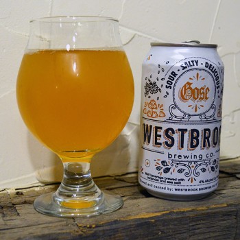 Westbrook Brewing Gose Sour Wheat Ale