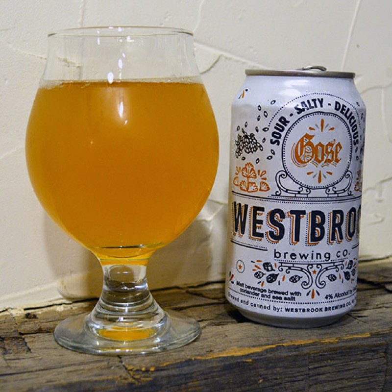 Westbrook Brewing Gose Sour Wheat Ale