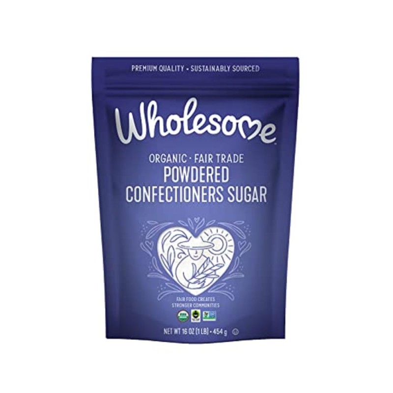 Wholesome Organic Powdered Confectioners Sugar
