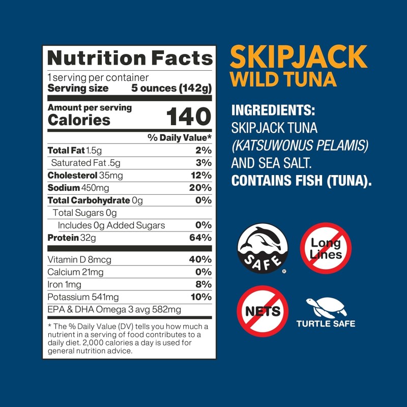 Wild Planet Skip Jack Tuna