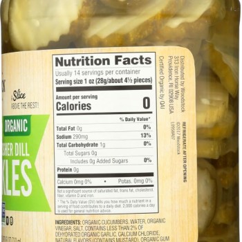Woodstock Organic Baby Dill Pickles