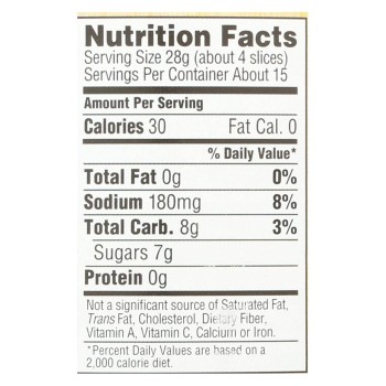 Woodstock Pickle Chips Bread & Butter