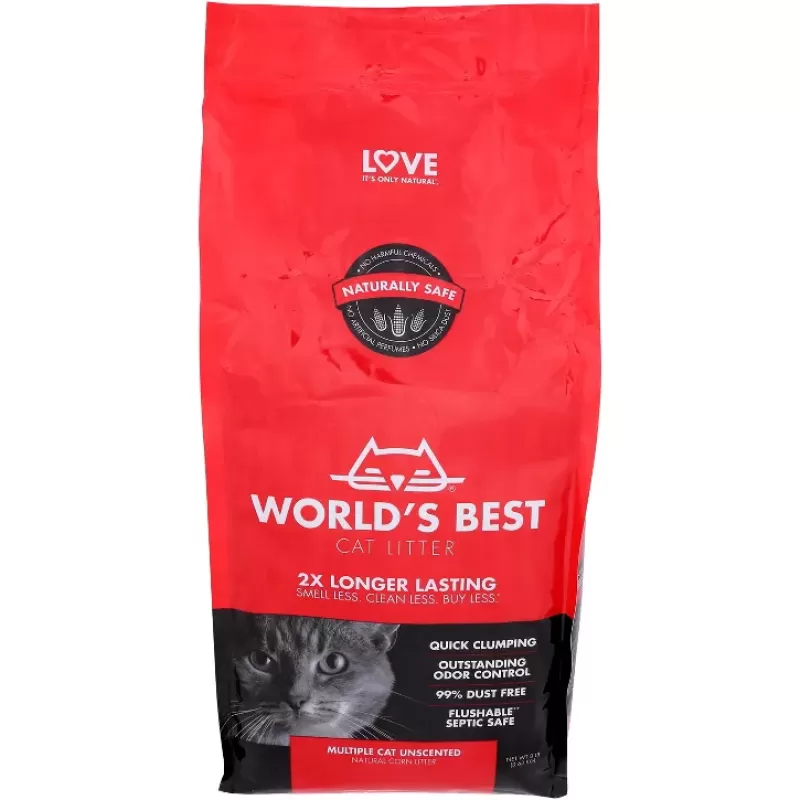 World's Best Cat Litter – 2X Longer Lasting
