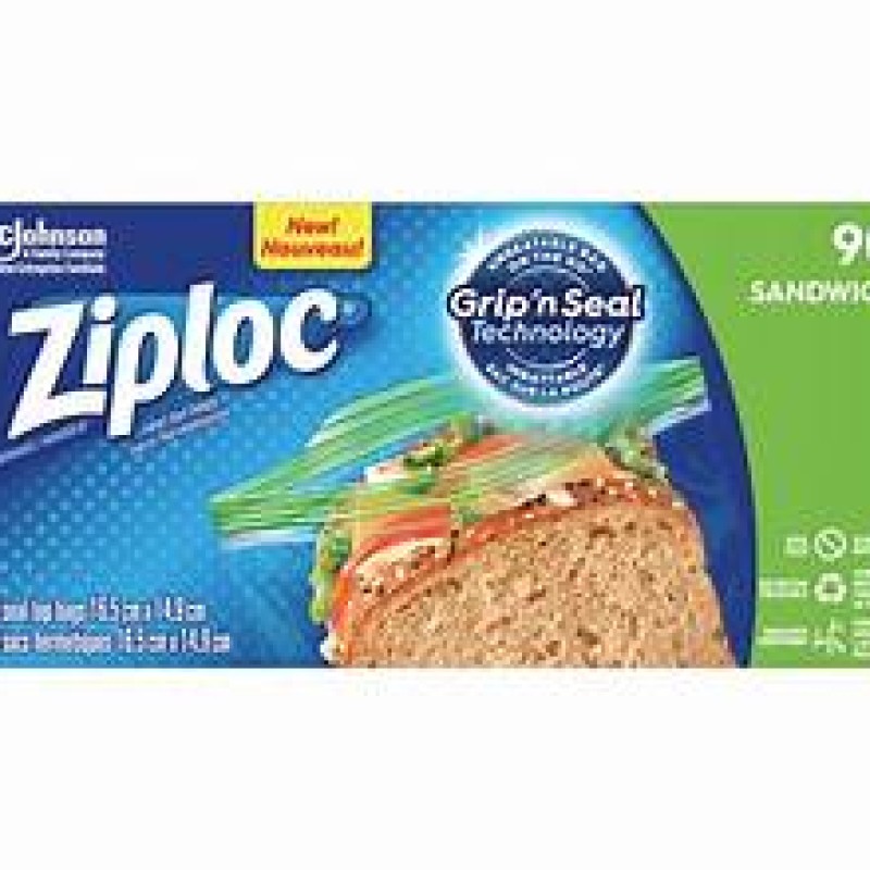 Ziploc Sandwich Bags, 90 Count