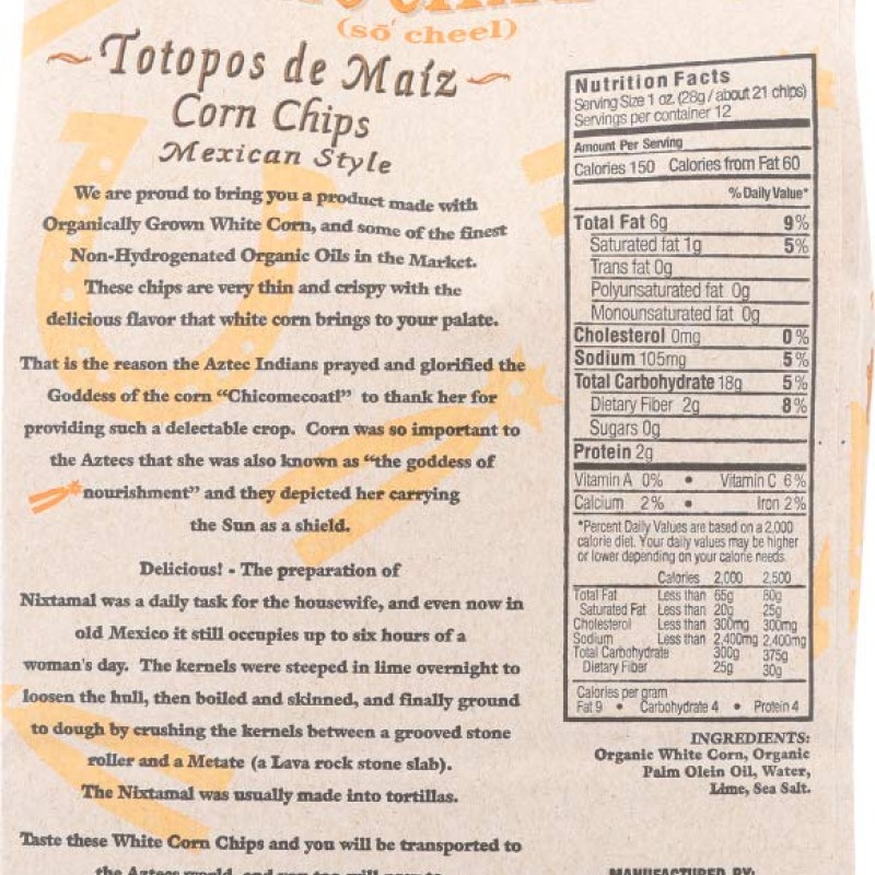 Xochitl White Corn Chips