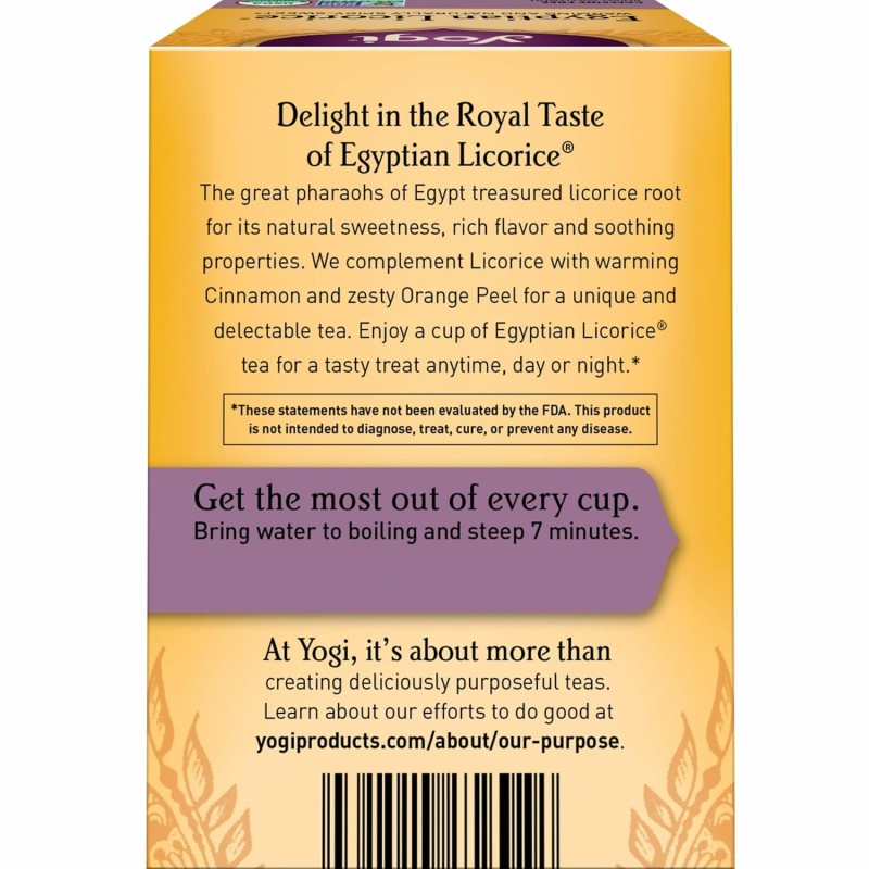 Yogi Egyptian Licorice