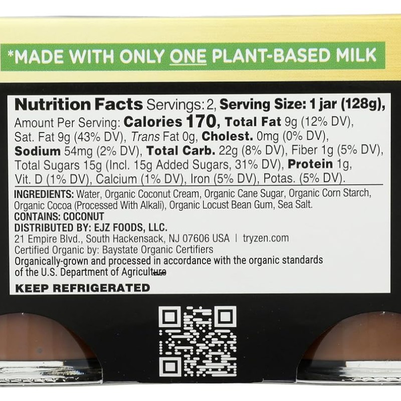 Zen Coconut Chocolate Pudding