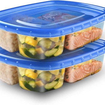 Ziploc Divided Rectangle 2 Count