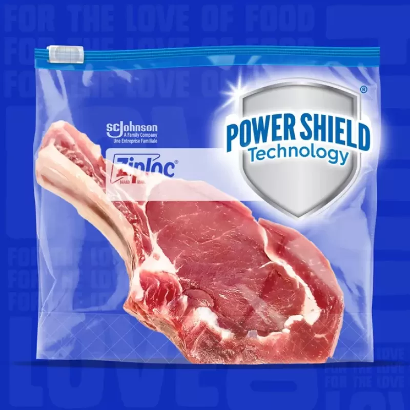 Ziploc Slider Bag Freezer, Quart, 15-Count