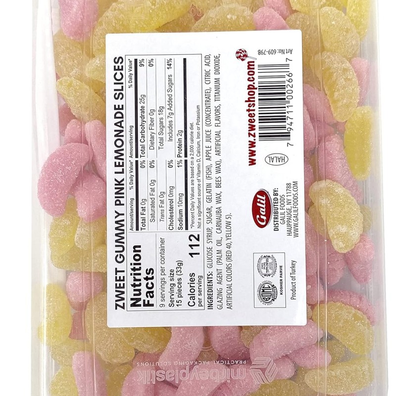 Zweet Dummies Pink Lemonade