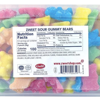 Zweet Gummies Sour Bears