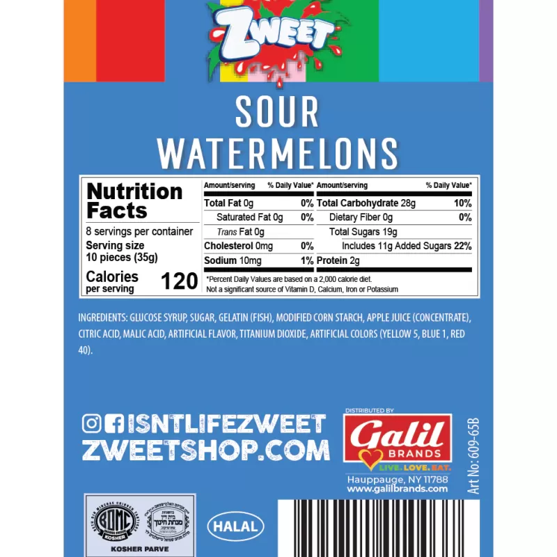 Zweet Gummies Watermelon