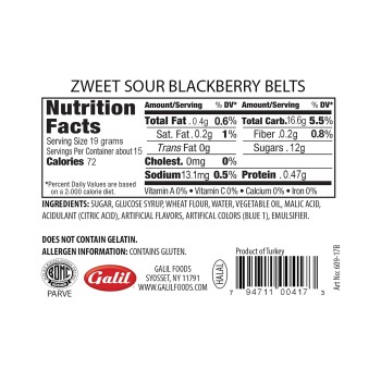 Zweet Sour Belts Blackberry
