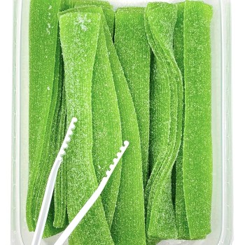 Zweet Sour Belts Green Apple Candy