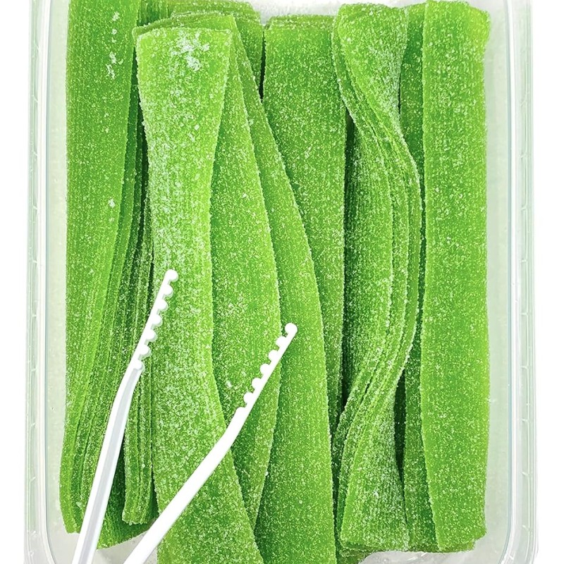 Zweet Sour Belts Green Apple Candy